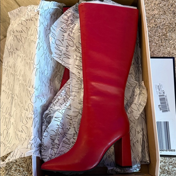 Wild Pair Block heel knee high Boots Sz 7 - Picture 5 of 8